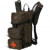 Härkila Batoh Ragnar first aid backpack, barva: zelená, objem: 12 L