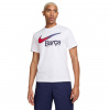Pánske tričko s krátkym rukávom Nike FCB M NK SWOOSH TEE biele FV8564-100 - L