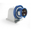 Plug 50/60 Hz wall mounted IP67 2P plus T 16A