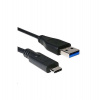 C-TECH kabel USB 2.0 AM na Type-C kabel (AM/CM), 1m, černý (CB-USB2C-10B)