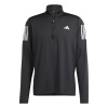 adidas Own The Run Half-Zip Running Top Mens Black XL