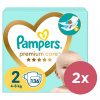 PAMPERS 2x PAMPERS Plienky jednorázové Premium Care veľ. 2 (136 ks) 4-8 kg