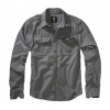 Brandit Vintage Košeľa pánska Charcoal Grey 5XL Charcoal Grey