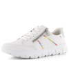 Rieker tenisky so zipsom biele N1313-80 - 41