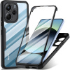 Techsuit ColorVerse 360 Series + Screen Protector 360° obal so sklom pre Xiaomi Redmi Note 14 4G (164,84 x 78,15 x 8,16 mm) – čierne KF2346995