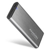 AXAGON EEM2-SG2 RAW BOX Pouzdro pro SSD M.2 USB-C(TM) (USB 3.2 Gen 2) 10 GBit/s M.2 PCIe NVMe 2242, 2260, 2280 EEM2-SG2