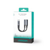 Joyroom Adapter DAC 2-in-1 Type-C to 3.5mm Mini Jack/ Type-C, 60W, 0.14m, Black (SY-C02)