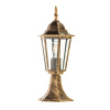 Stĺpíkové osvetlenie - Svietidlo Záhradná lampa stojaca LO4104 KOBI zlatá (Stĺpíkové osvetlenie - Svietidlo Záhradná lampa stojaca LO4104 KOBI zlatá)