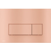 Alca Ovládací tlačítko plast Red gold mat M57-RG-M