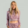 STRIX Dámska mikina Essential Cropped Hoodie Mauve XSXS