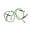 gumicuk s 2 karabinami, délka 100 cm, průměr 7 mm, 2 ks homologace TÜV 9907839