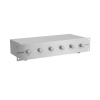 Omnitronic 6-ti zónový PA ovladač hlasitosti 10W mono, stříbrný