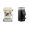 Ascaso Dream PID, Sweet Cream + Rancilio STILE, black
