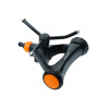 FISKARS 1023657 Vírivý zavlažovač , kovový s kolieskami