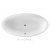 M-ACRYL OVAL 190 x 95cm vaňa oválna veľká, na zabudovanie, akrylátová