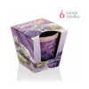 BARTEK Lavender Kiss - Fresh lavender sviečka v skle, 115g, doba horenia 30 hodín