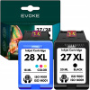 2x atrament do tlačiarne HP 27 + 28 XL | čierny + farba | C8727AE + C8728AE