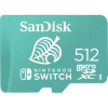 SanDisk Extreme Animal Crossing-Edition pamäťová karta micro SDXC 512 GB; SDSQXAO-512G-GNCZN