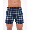 Pánske boxerky Comfort 002/322 Blue Mix Pattern - Cornette L modrá mix