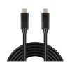 PREMIUMCORD USB-C kabel ( USB 3.1 generation 2, 3A, 10Gbit/s ) černý, 0,5m ku31cg05bk