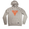 FALLEN mikina - Insignia Hoodie Heather Gray (HEATHER GRAY) veľkosť: 16