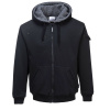 Portwest KS32 Pewter Mikina s kapucňou čierna 2XL