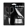 ANYSHARP Classic 14 cm - univerzálne nožnice z nerezovej ocele s brúsnikom na nože s čepeľou z volfrámoveho karbidu