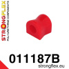 011187B: Rear anti roll bar bush 16mm Black