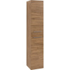 VILLEROY & BOCH Avento závesná vysoká skrinka, 2 dvierka, pánty vľavo, 350 x 372 x 1760 mm, Oak Kansas, A89400RH