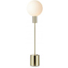 Markslöjd Uno stolová lampa 1x20 W biela-zlatá 107765