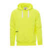 PAYPER ATLANTA+ FLUO 000019-P079 / Pánska fleece mikina s kapucňou - fluorescenčná žltá M
