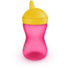 Avent hrnček Grippy s tvrdým náustkom 300ml ružová
