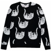 RIPNDIP - Mikina Falling For Nermal Knit Black Veľkosť: L