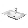 Duravit ME by Starck - Umývadlo do nábytku 830x490 mm, s prepadom, biela 2336830000