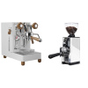 Lelit MaraX3 PL62X3, white + Eureka Mignon Libra 65 All Purpose, CR white