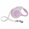 Amiplay Vodítko Flexi New Comfort páska XS růžové 3m