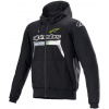 bunda CHROME IGNITION HOODIE, ALPINESTARS (černá/žlutá fluo/šedá/bílá, vel. 4XL)