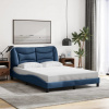 Rám postele bez matrace modrá 120x200 cm textil Modrá 3207764