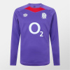 Umbro England Rugby 2024 Contact Drill Top Mens Violet/Red L