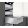 BLUM K-BLUM Legrabox C Pure 650mm/70 kg, Tip-on, karbon čierná CS-M, vnútorná, reling
