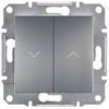 Tlačítko rolety Schneider Electric Asfora bez rámu, ocel (EPH1300162)
