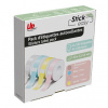 UPrint UP21 4x180 PASTEL etikety pink, yellow, blue, transparent 14mmx40mm
