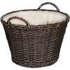 Siena Garden 01015.8/L Prútený kôš s jutovinou Ø 50 x 33 cm 1 ks; 01015.8/L