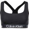 Calvin Klein UNLINED BRALETTE čierna,biela Dámska podprsenka L