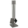 Strend Pro Homefire FT075BA 221379 - Sada kutac, 5 dielna, čierna, 81 cm