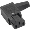 K a B 43R011111 IEC zástrčka C13/C14 43R zásuvka, zahnutá Počet kontaktů: 2 plus PE 10 A černá 1 ks