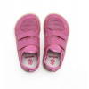 Milash detské barefoot tenisky Sport ružové (Kožené Barefoot topánky)