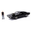 Autíčko Dodge Charger 1970 Fast & Furious Jada kovové s otvárateľnými časťami a figúrkou Dominic Torreto dĺžka 21 cm 1:24