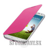 Kožený obal Samsung Galaxy S IV – Flip Cover – ružová