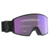 Scott React Ls Mineral Black/Blue Chrome Lyžiarske Okuliare